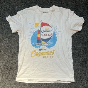 Abercrombie soft AF tee. Corona design